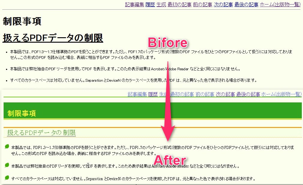 プレビュー前後